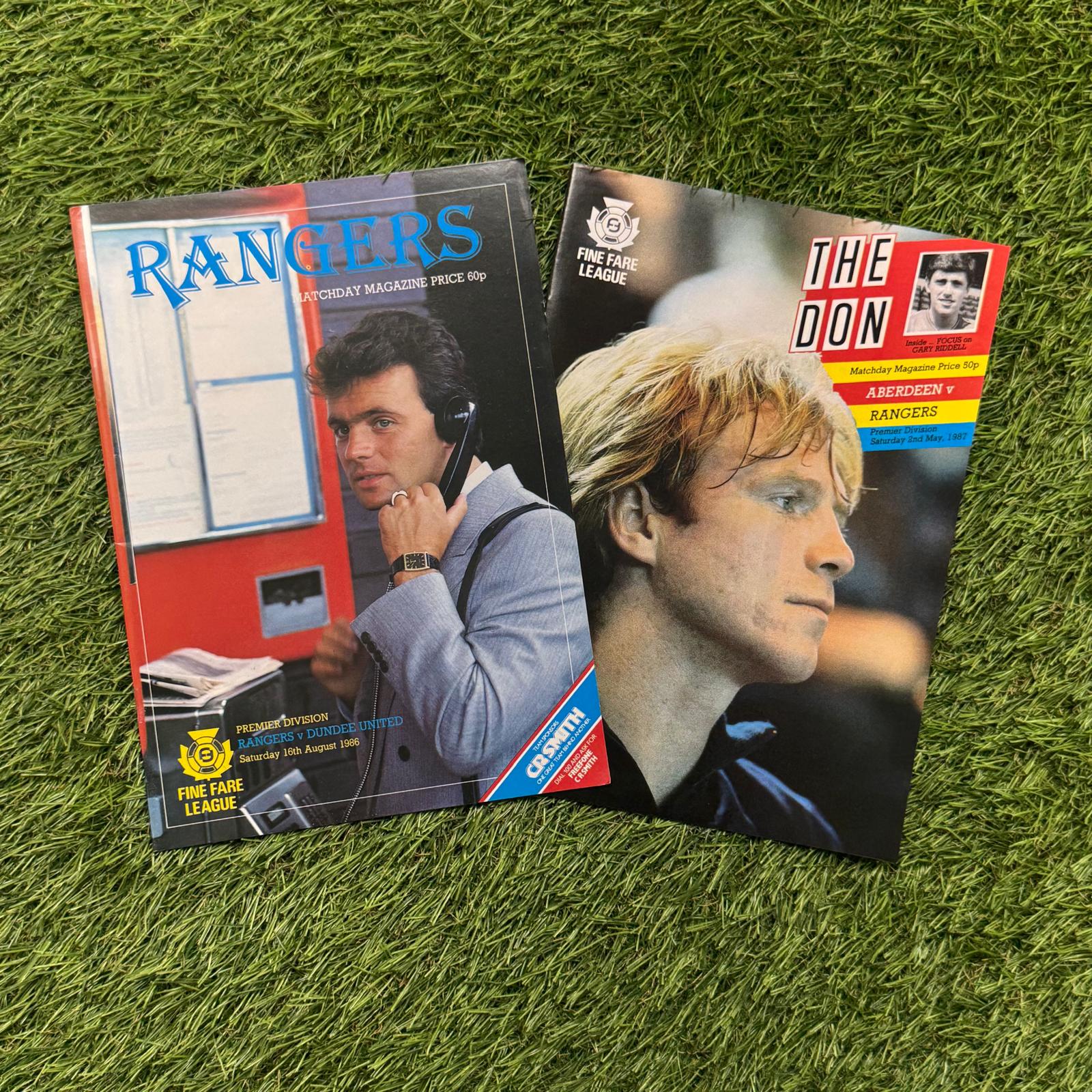 Retro Football Programmes Mystery Box