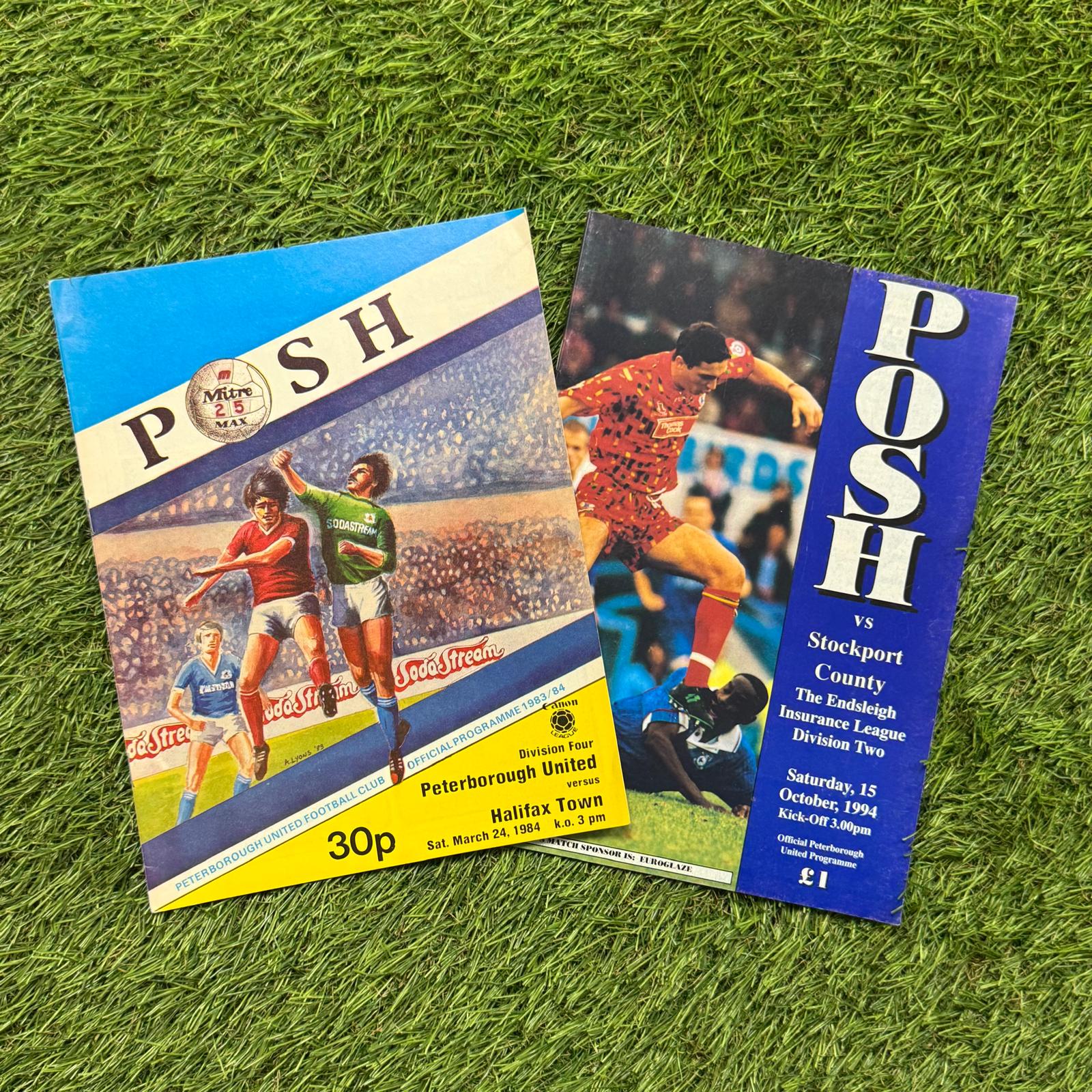 Retro Football Programmes Mystery Box