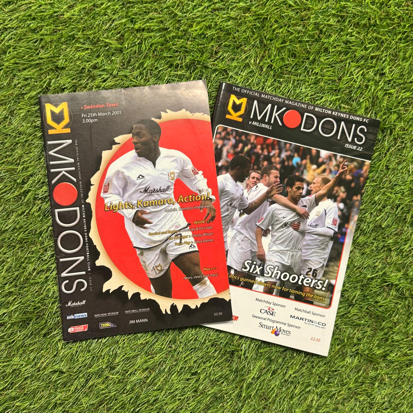 Retro Football Programmes Mystery Box