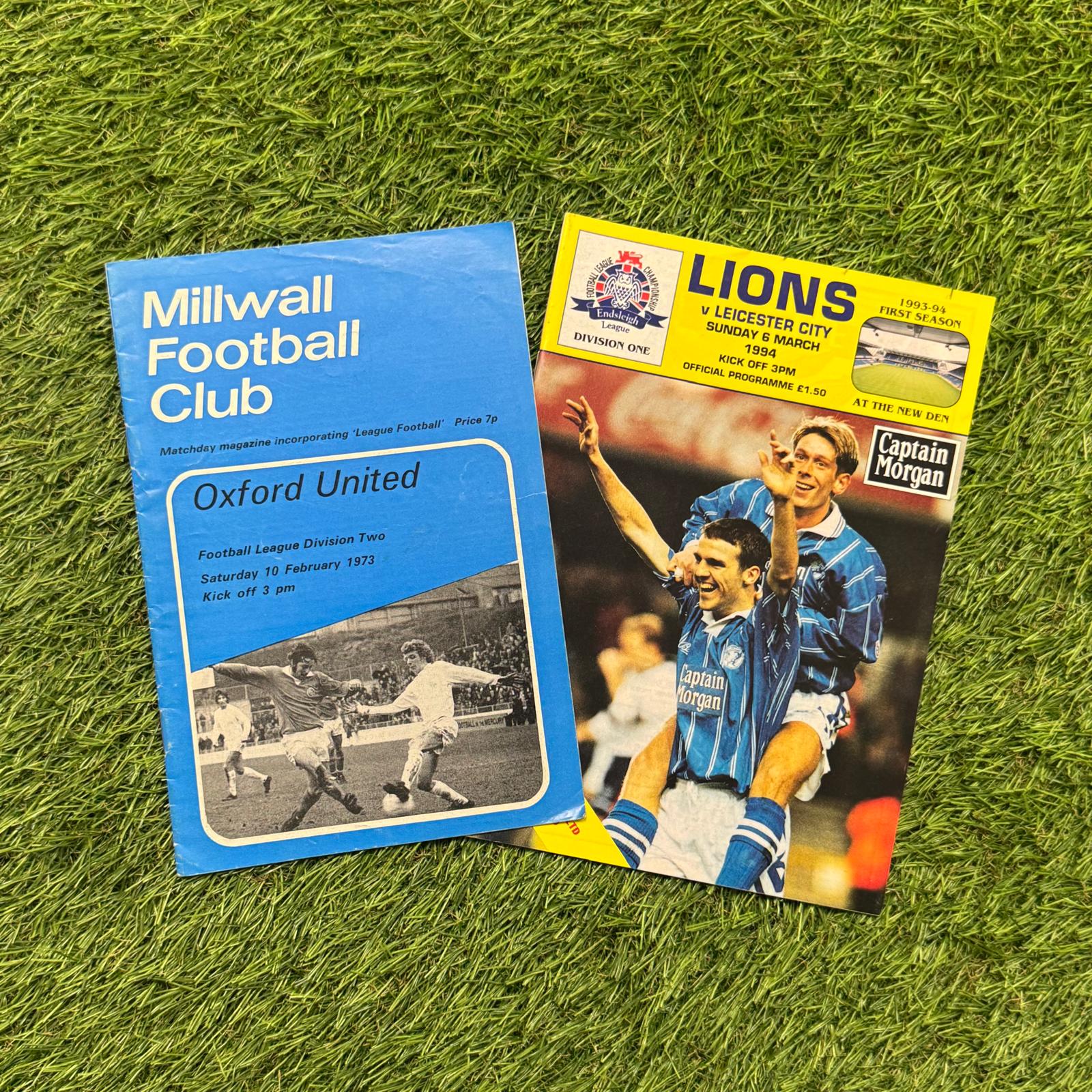 Retro Football Programmes Mystery Box