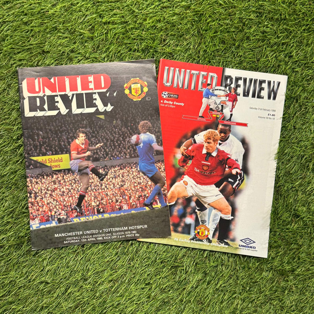 Retro Football Programmes Mystery Box