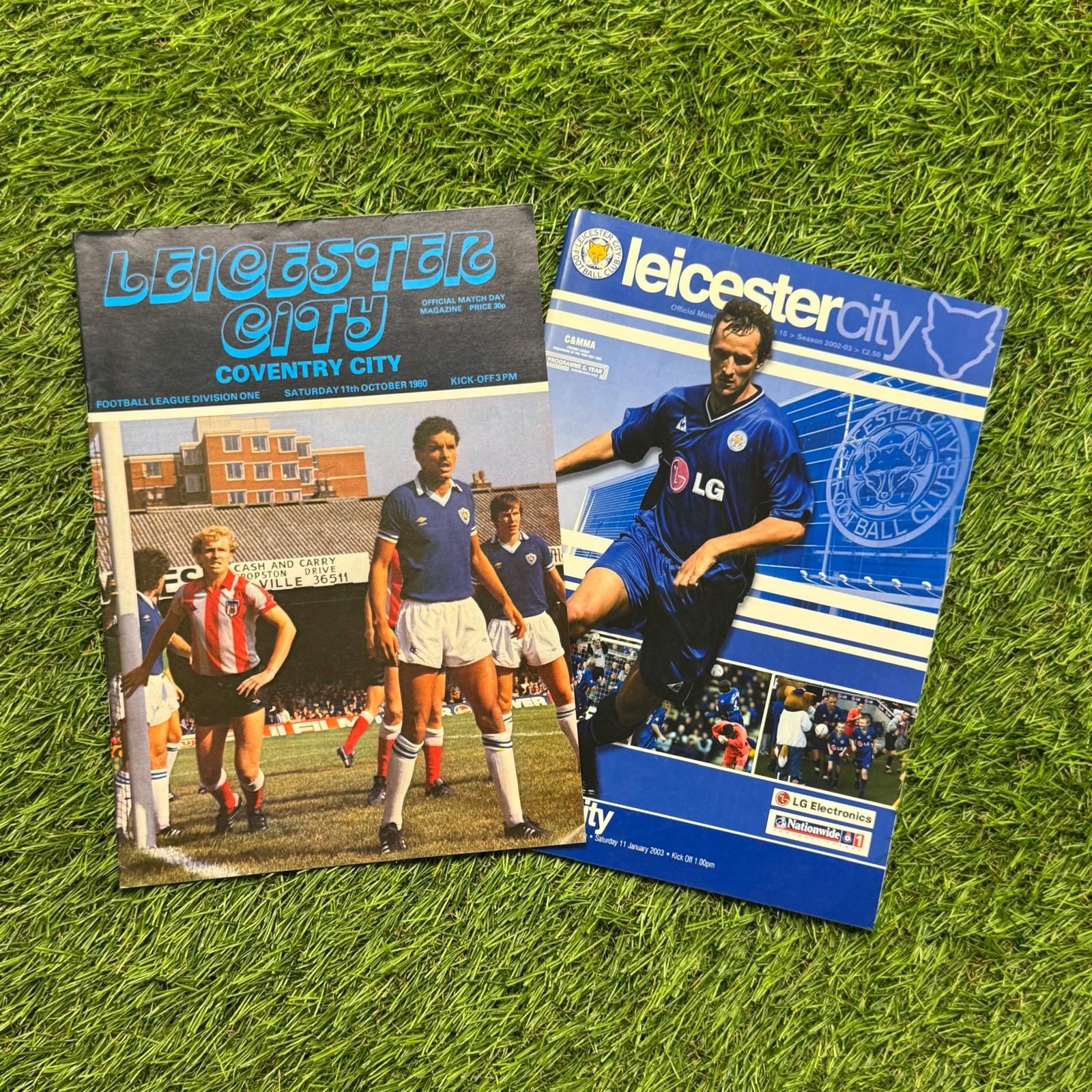 Retro Football Programmes Mystery Box