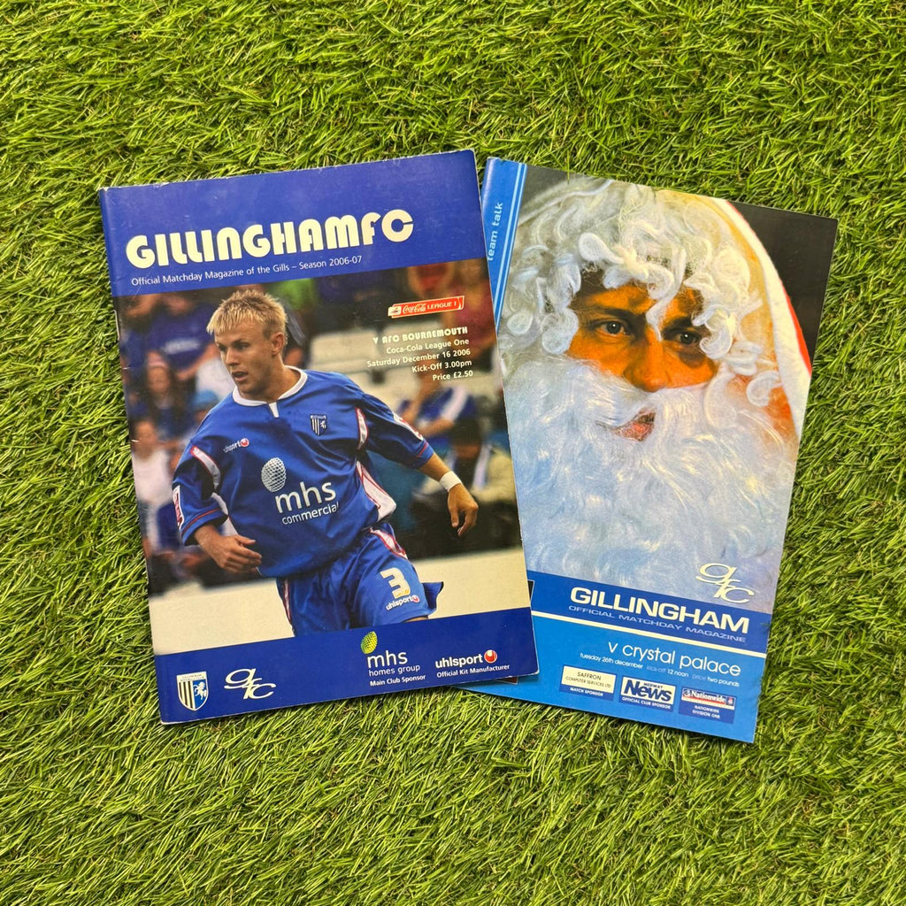 Retro Football Programmes Mystery Box