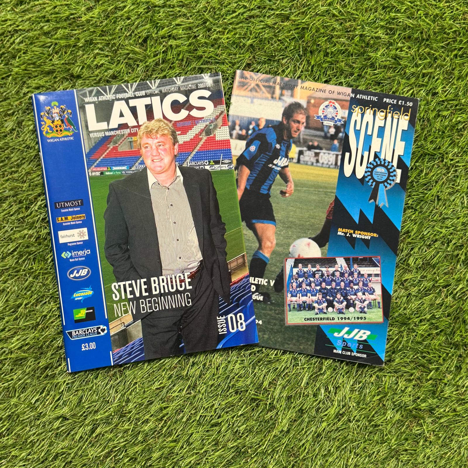 Retro Football Programmes Mystery Box