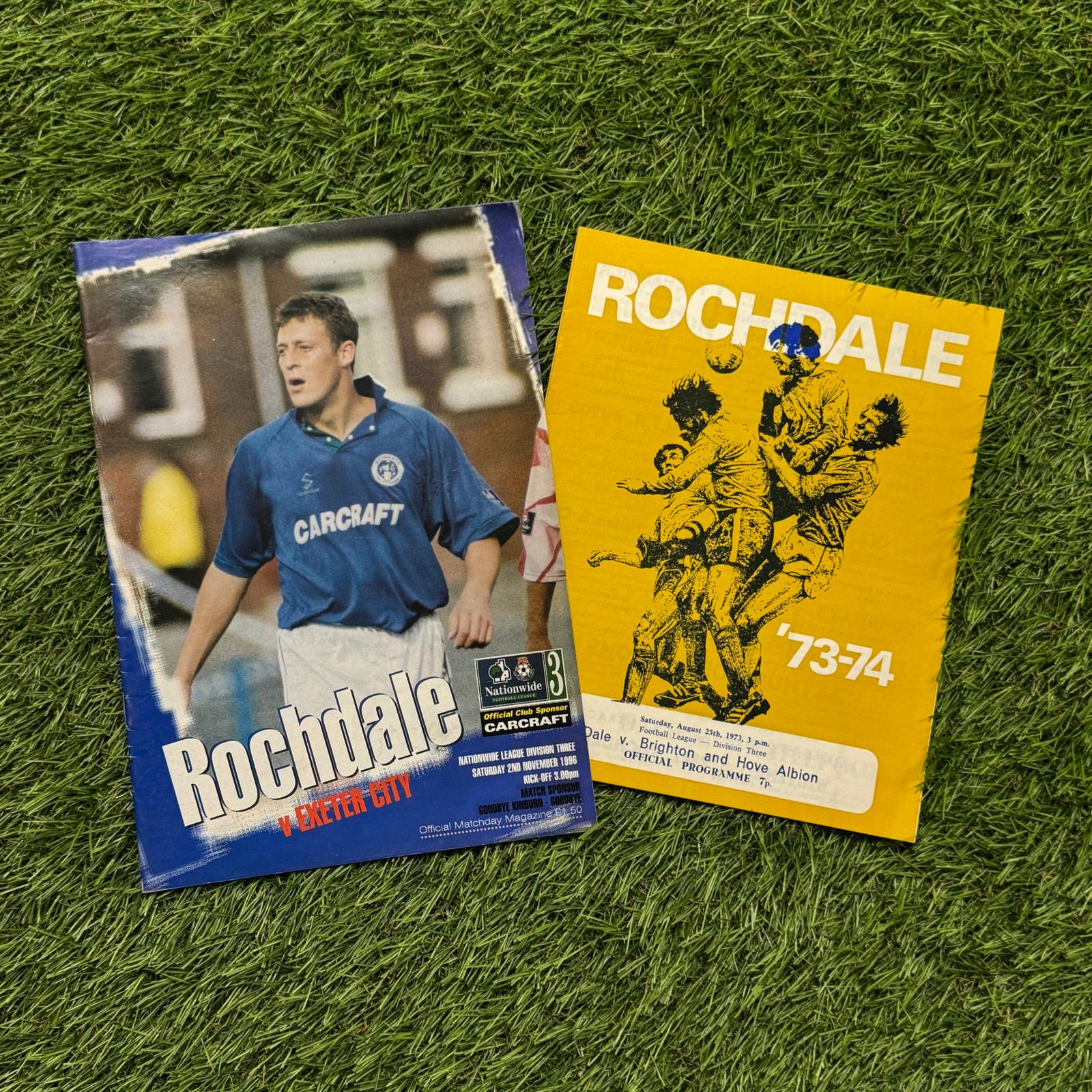 Retro Football Programmes Mystery Box