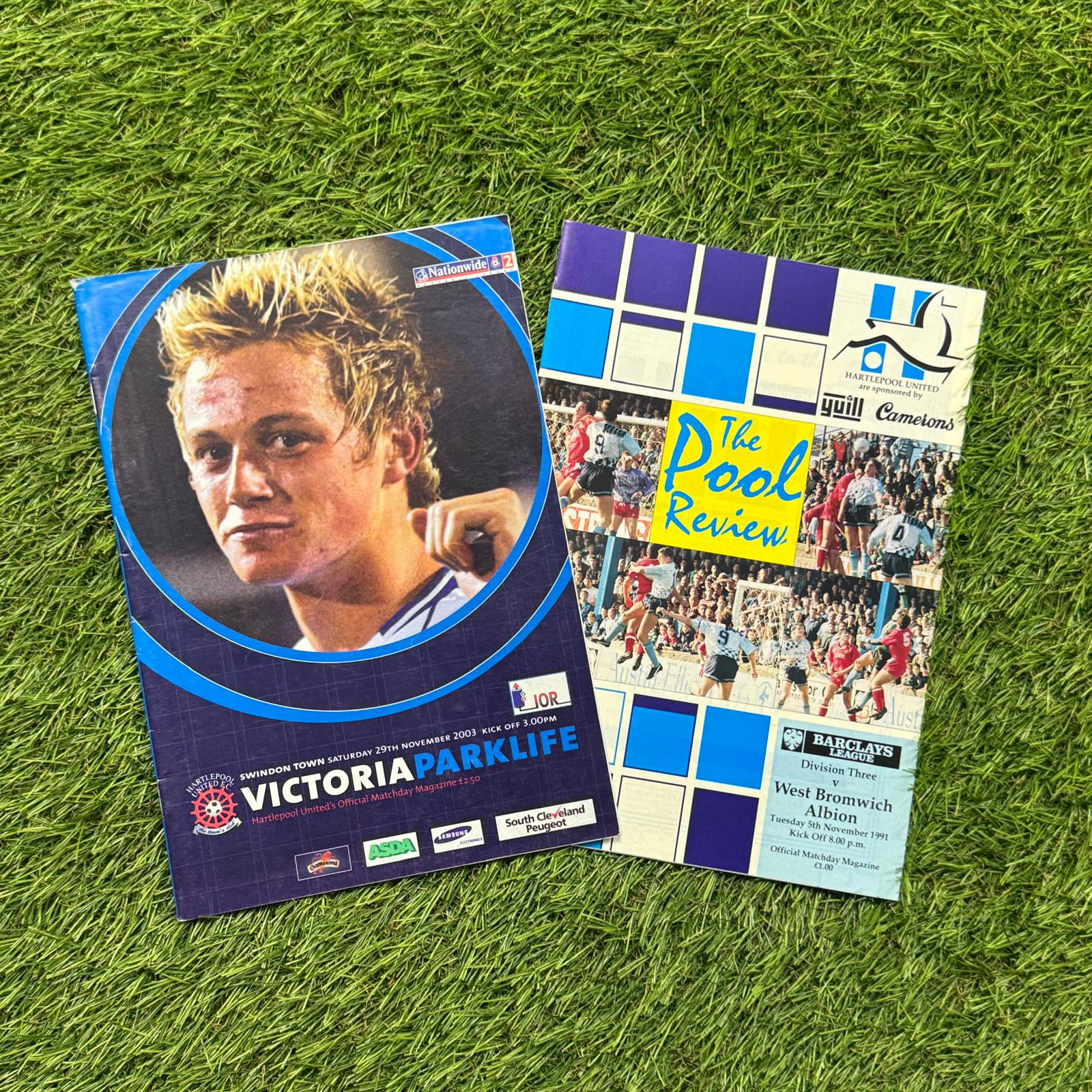 Retro Football Programmes Mystery Box