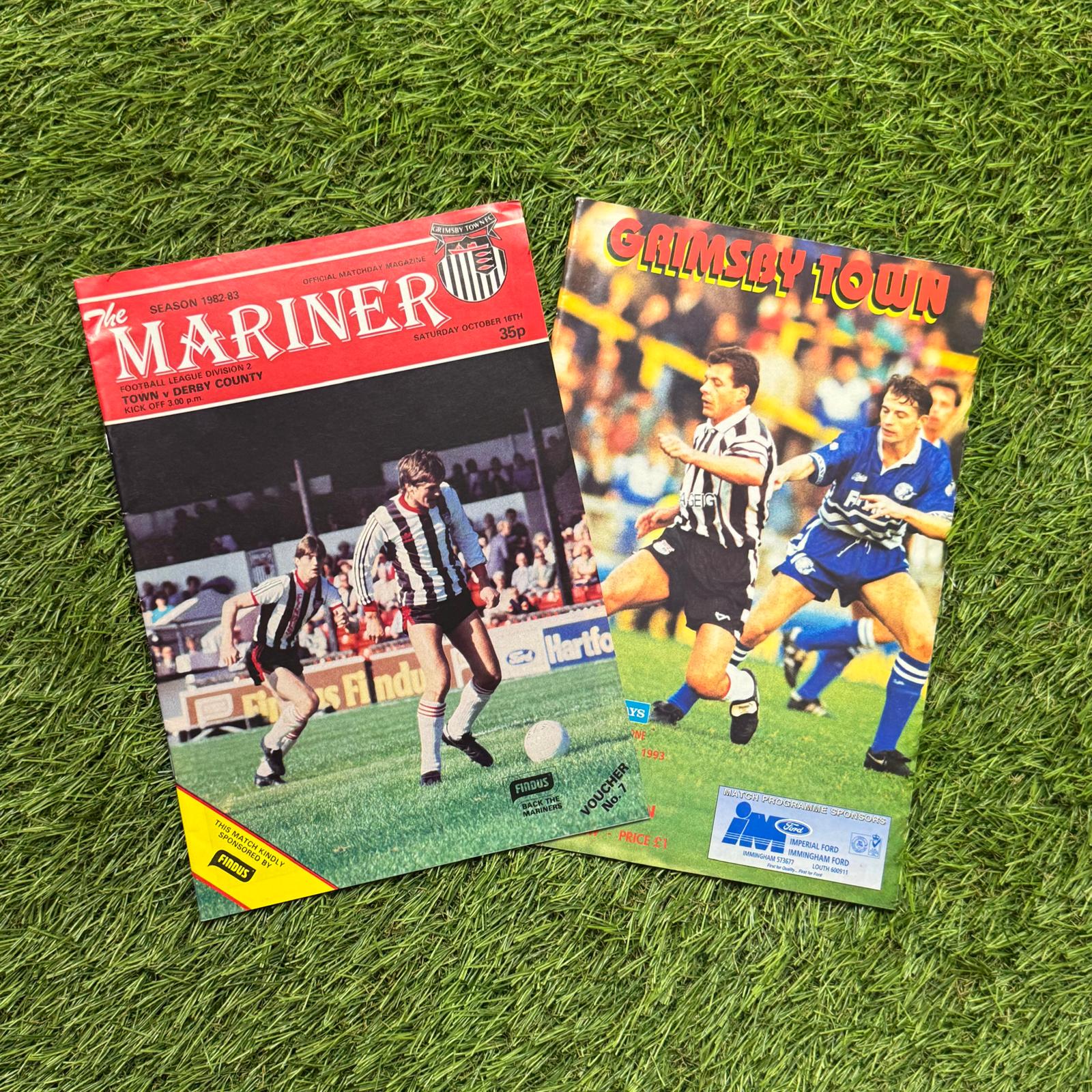 Retro Football Programmes Mystery Box