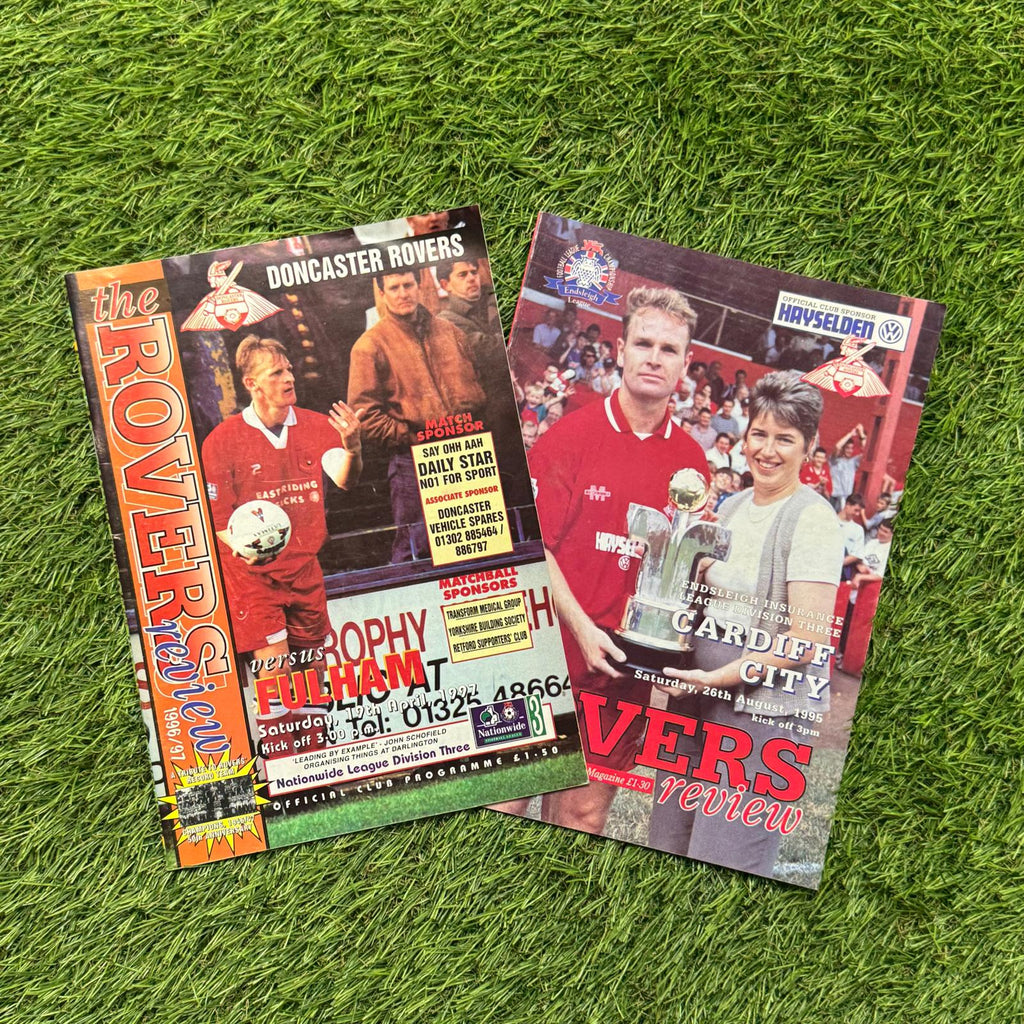 Retro Football Programmes Mystery Box