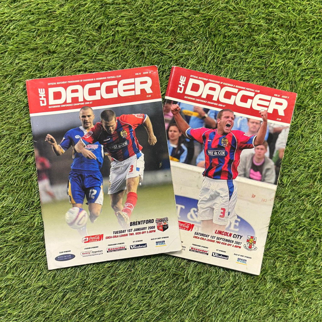 Retro Football Programmes Mystery Box