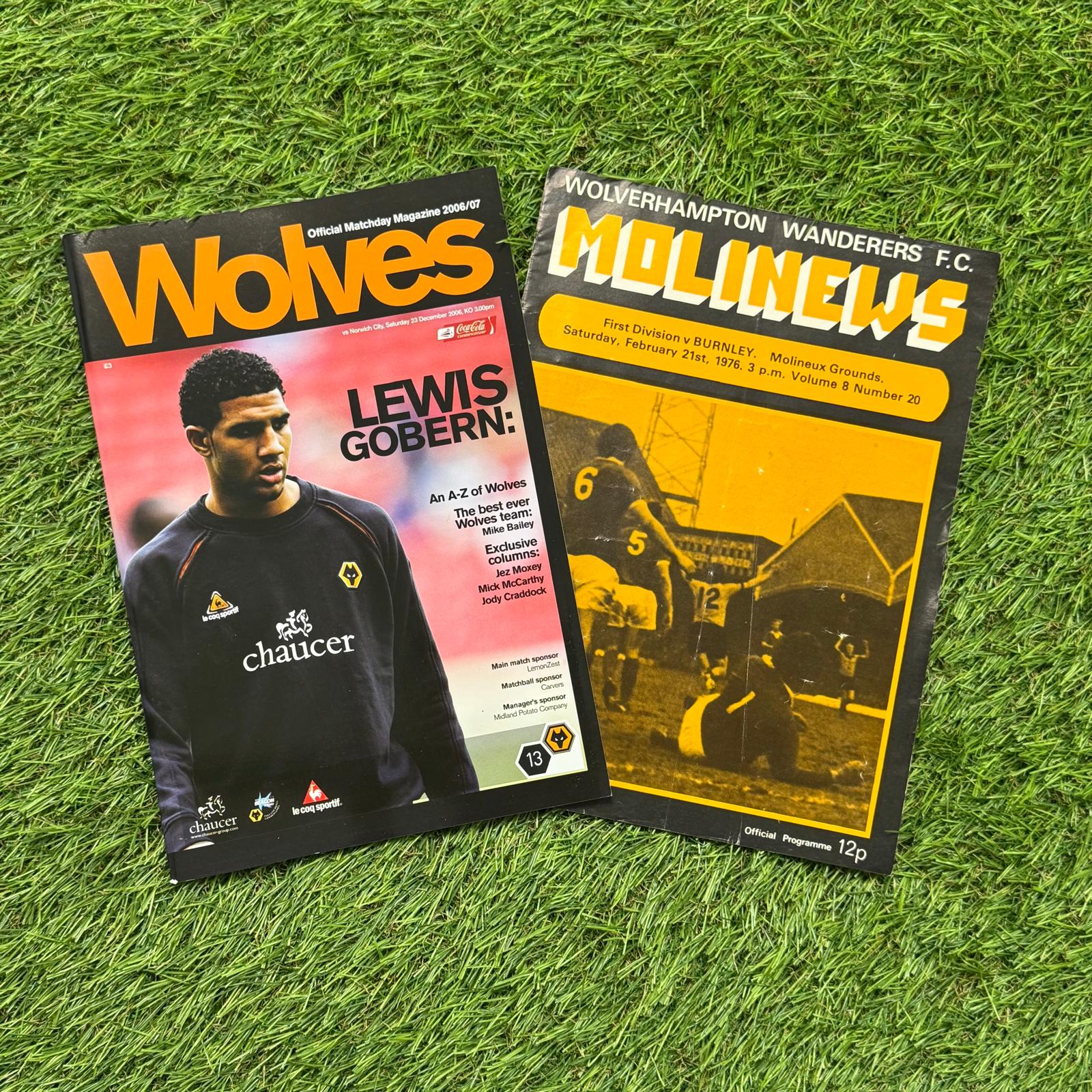 Retro Football Programmes Mystery Box