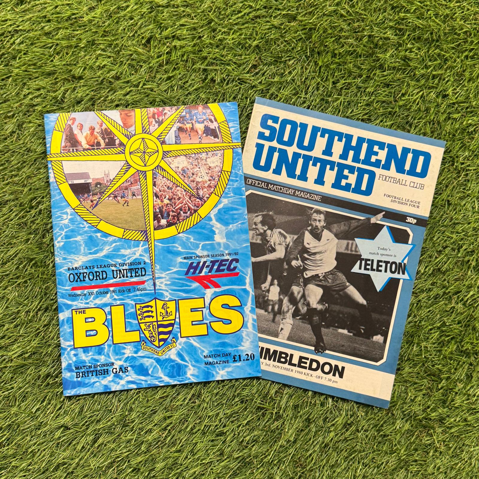 Retro Football Programmes Mystery Box