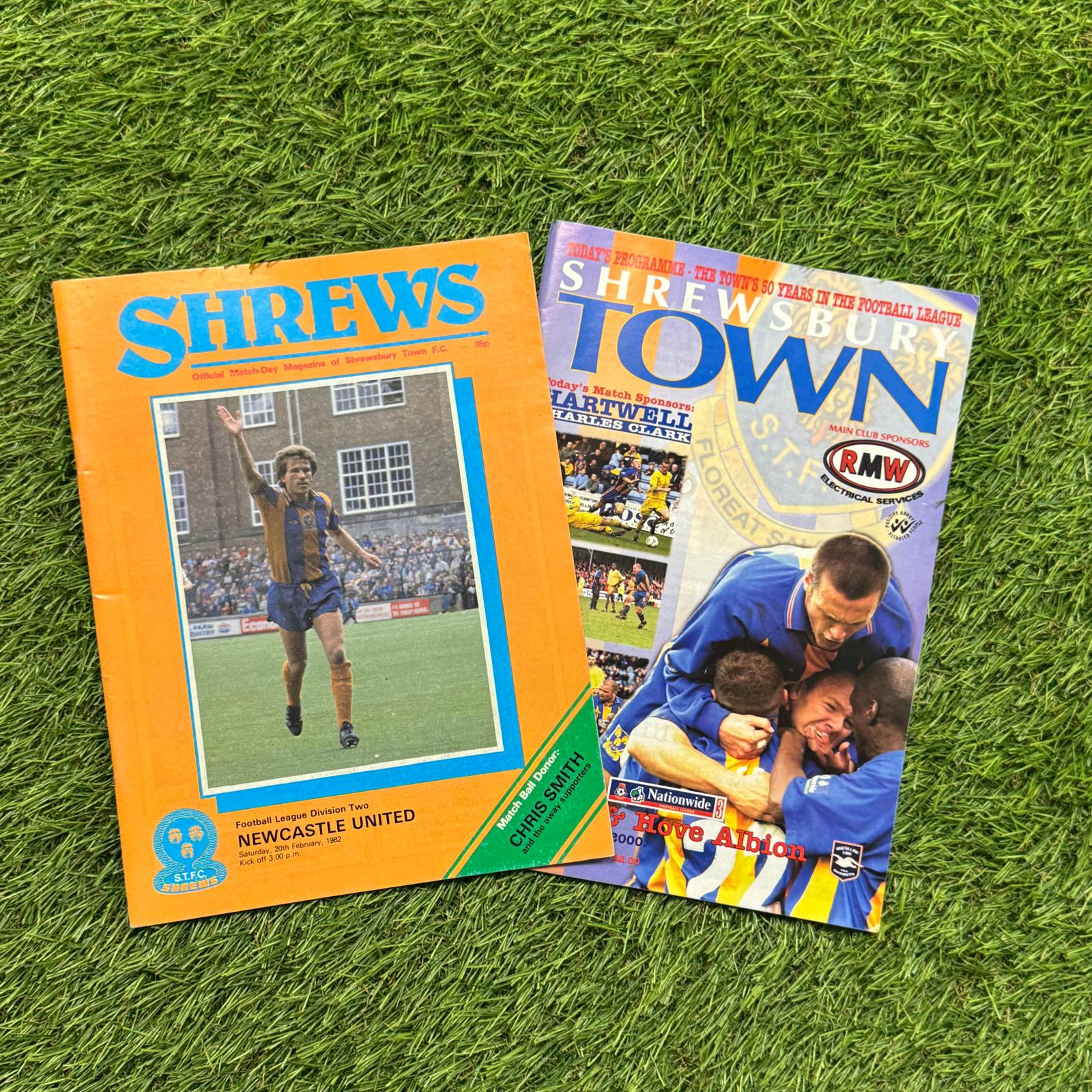 Retro Football Programmes Mystery Box