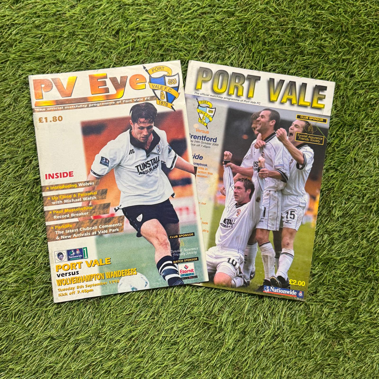 Retro Football Programmes Mystery Box