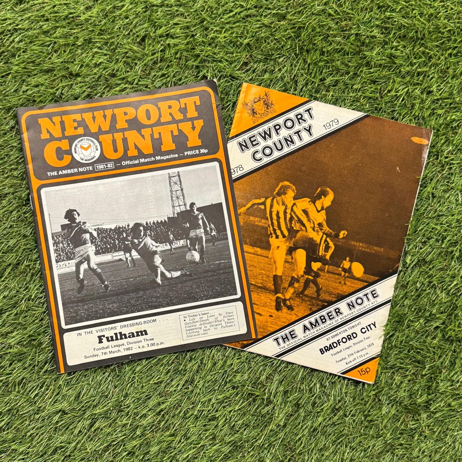 Retro Football Programmes Mystery Box