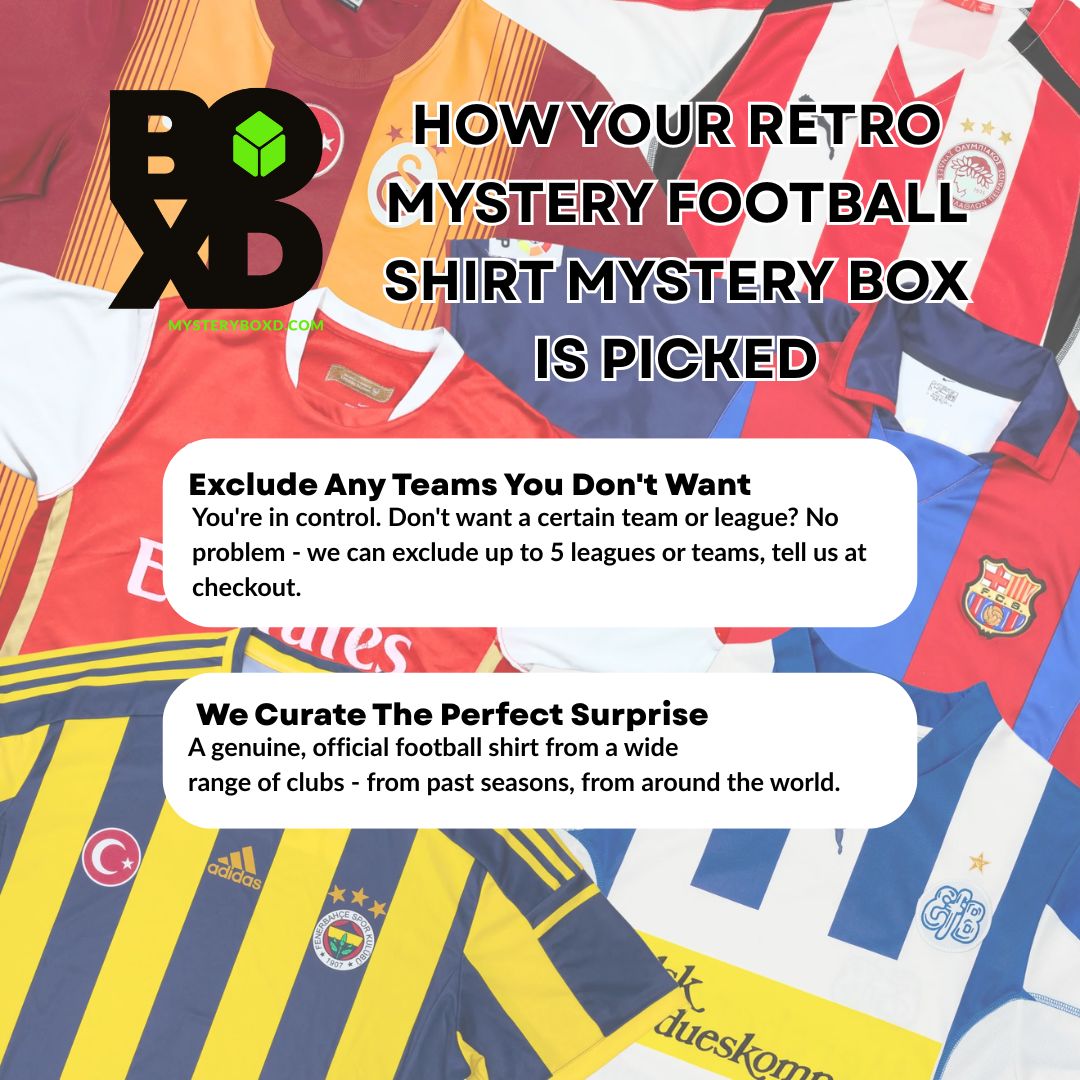 Men's Ultimate Retro Mystery Box (5 Items)