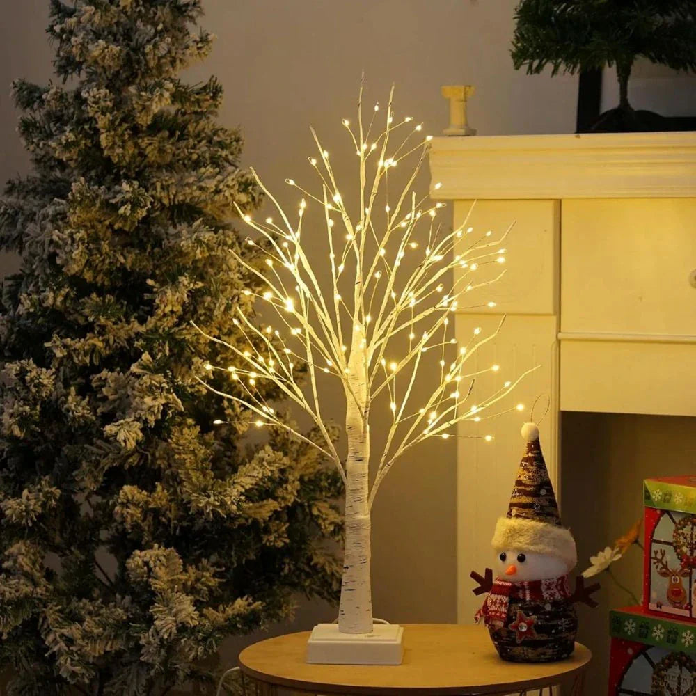 LED Table Lamp Birch Decorative Tree Light