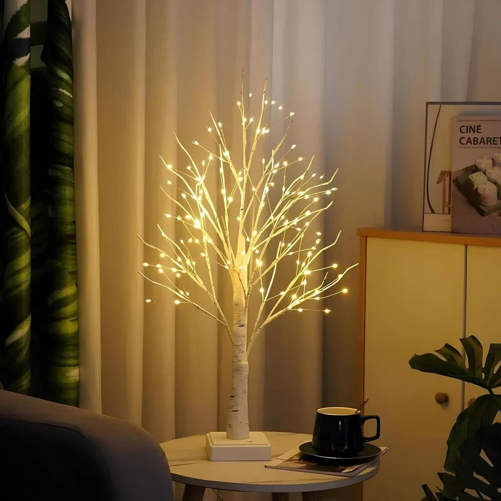 LED Table Lamp Birch Decorative Tree Light