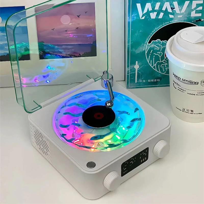 LED Table Lamp Retro Vinyl Mood Light