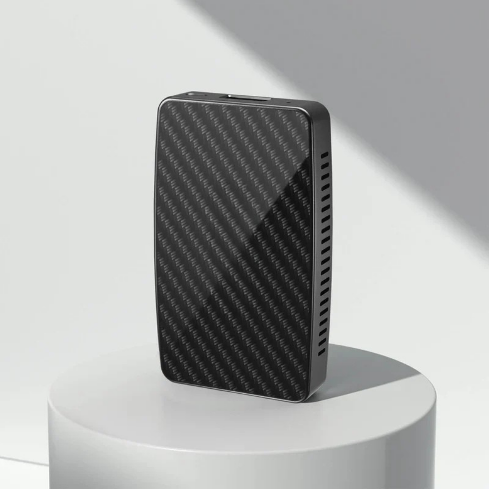 Car Adapter Wireless Carbon Fibre Multimedia Box