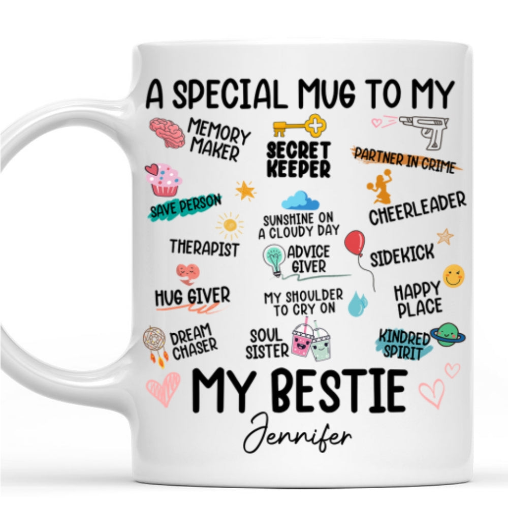 A Special Mug To My Love - Personalized Custom Coffee Mug