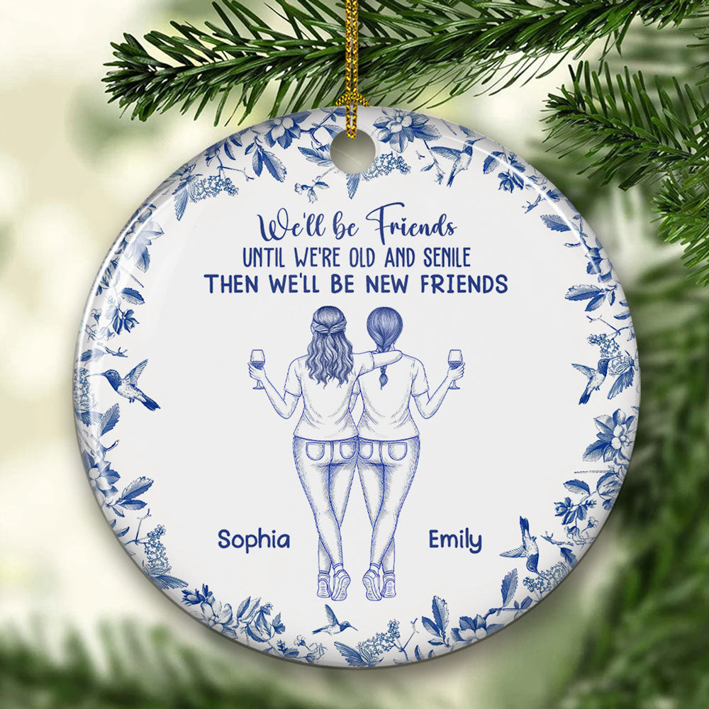 From Now Until Always - Personalized Custom Ceramic Ornament