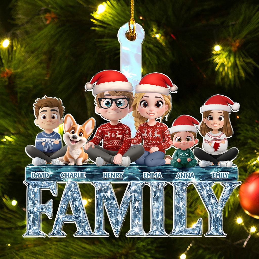 A Year To Remember - Personalized Custom Acrylic Ornament