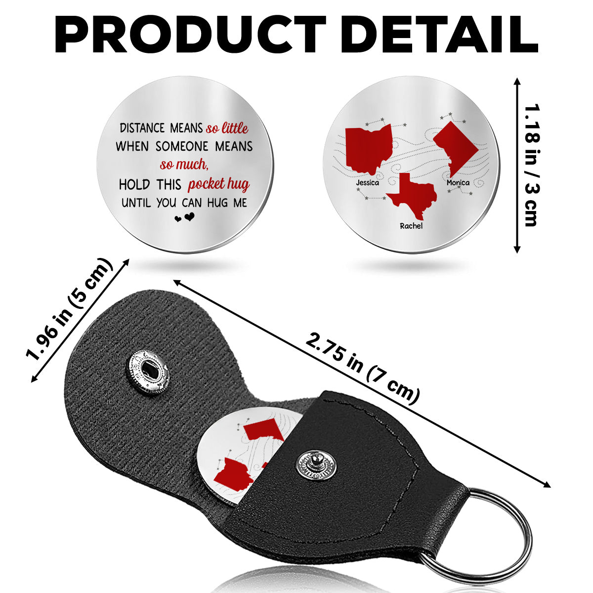 A Hug For You - Personalized Custom Pocket Hug