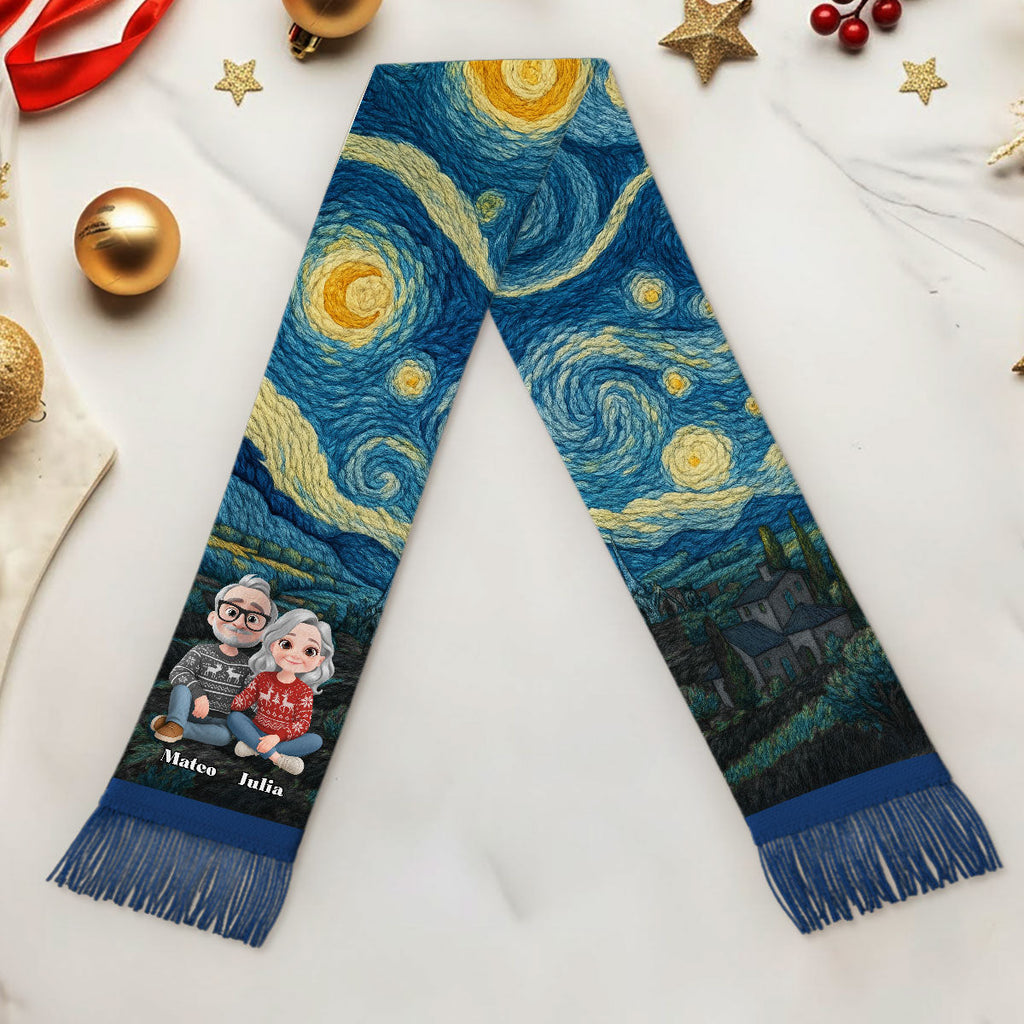 Annoying Each Other - Personalized Custom Scarf