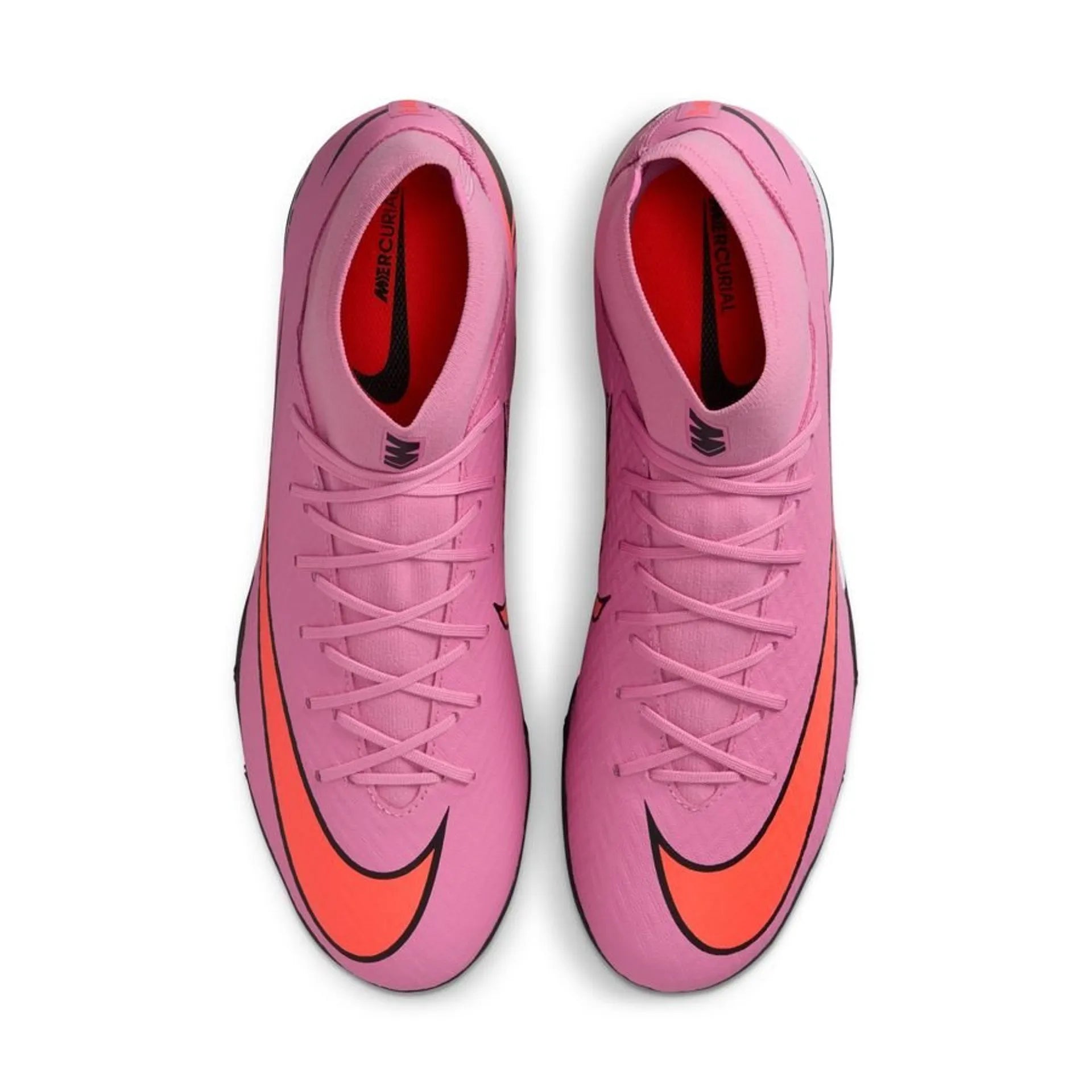 Nike Zoom Superfly 10 Academy Turf Soccer Shoes (Magic Flamingo/Black-Total Crimson)