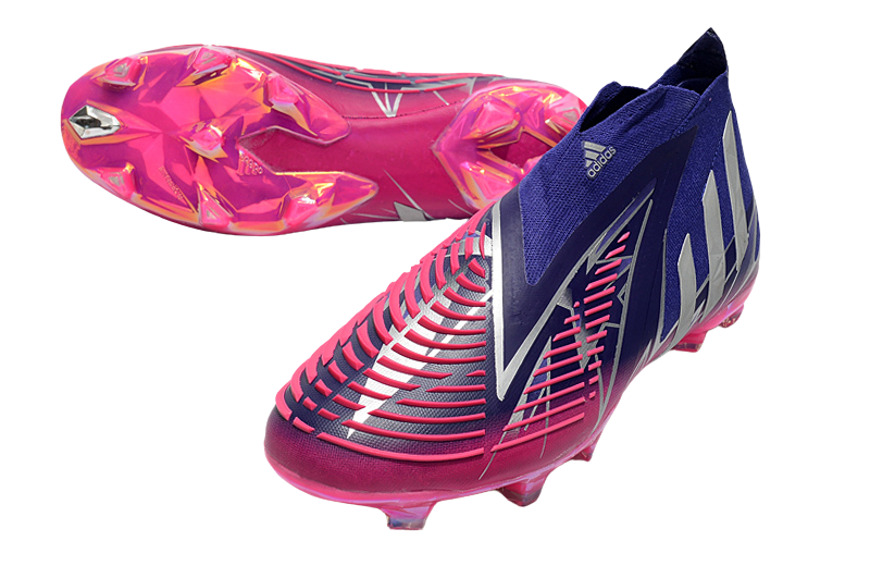 Adidas Predator Edge FG Champions Code - Purple/Silver Metallic/Pink – Elite Performance Soccer Cleats