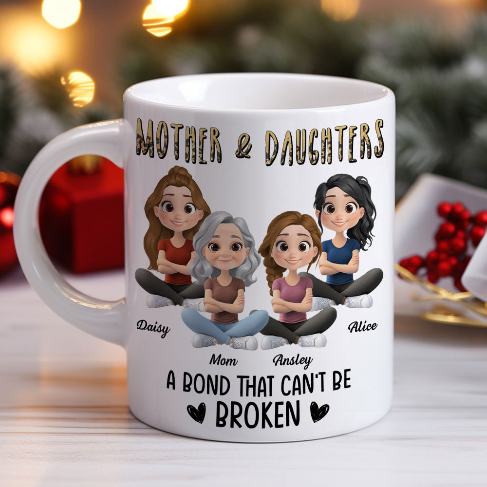 A Bond That Can't Be Broken Cartoon - Personalized Custom Coffee Mug