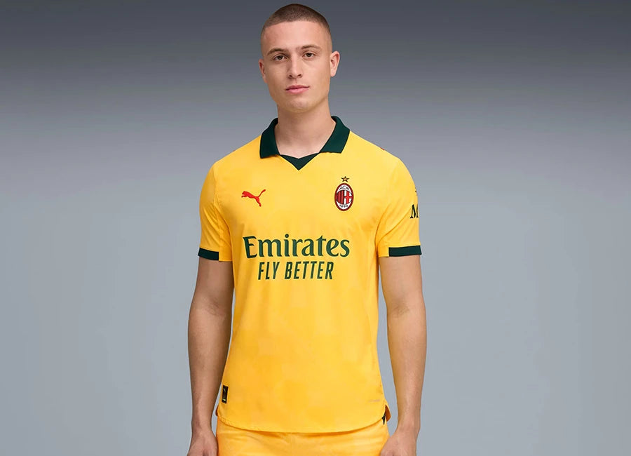 AC Milan 25/26 Third Jersey by Puma – Sunny Yellow