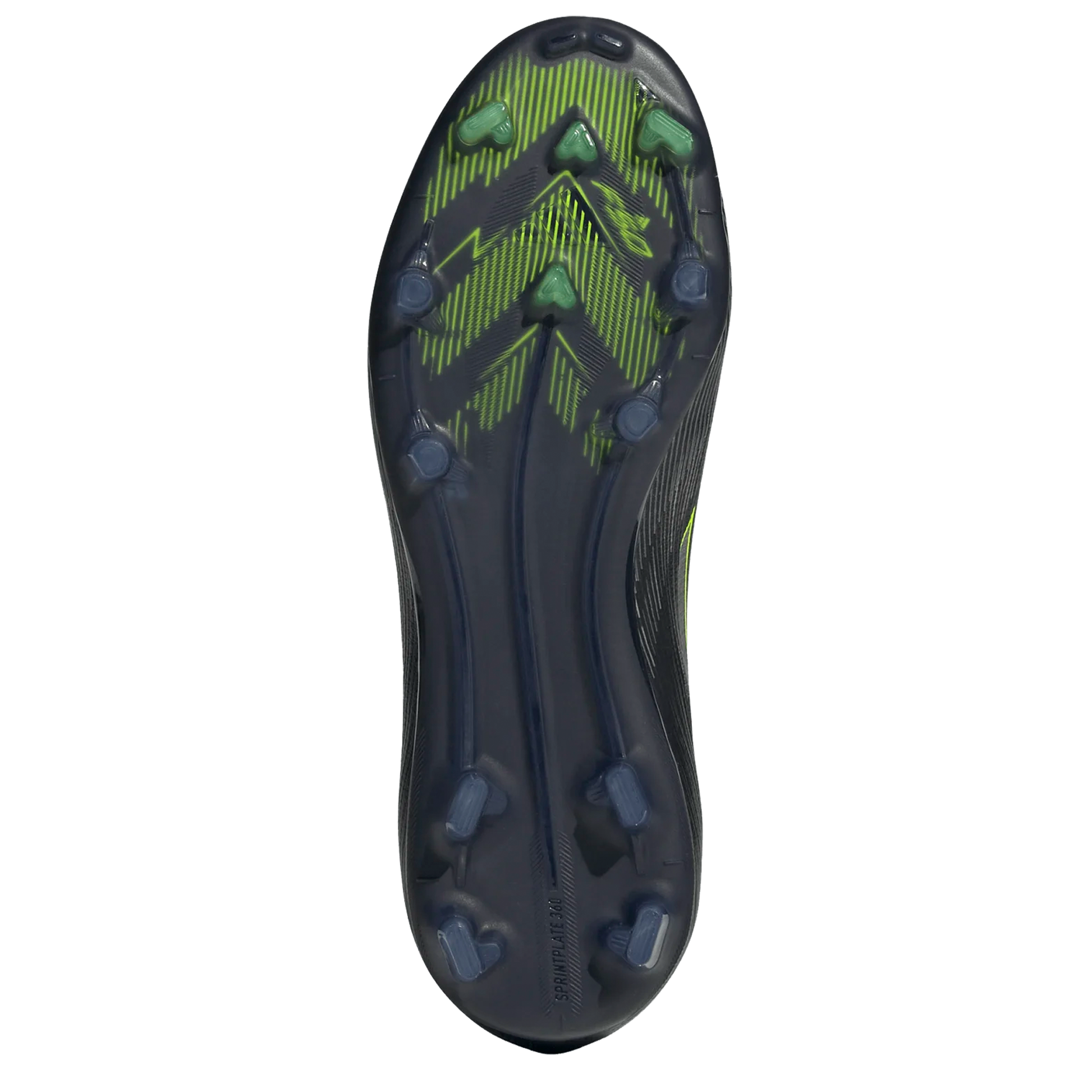 Adidas Jr. F50 Elite Firm Ground Soccer Cleats (Black/Iron Metallic/Lucid Lemon)