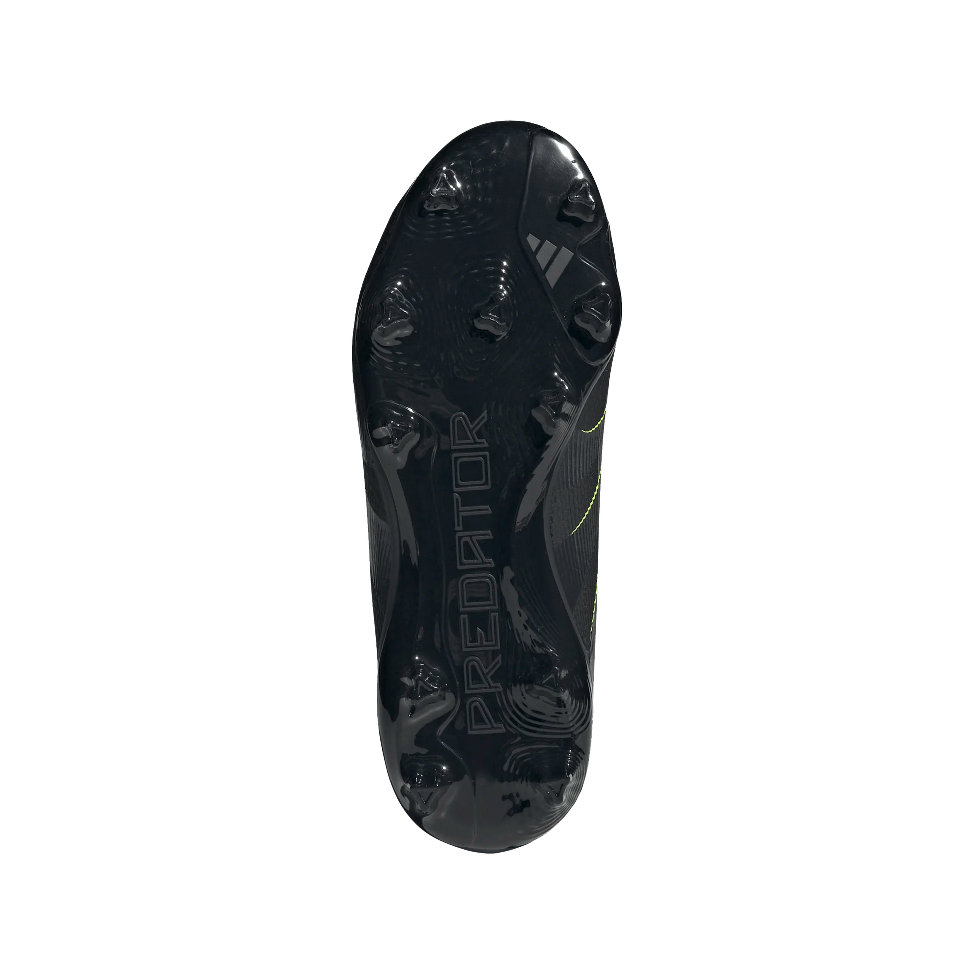 adidas Predator League Firm Ground/Multiground Junior Soccer Cleats (Black/Lucid Lemon)