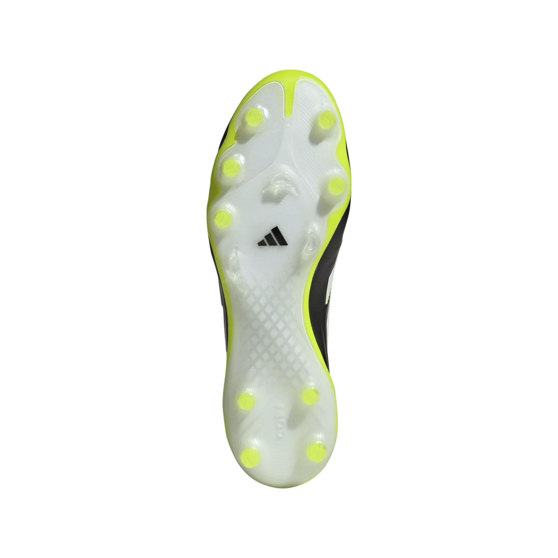 adidas Copa Pure III Elite FG Soccer Cleats (Black/Lucid Lemon)