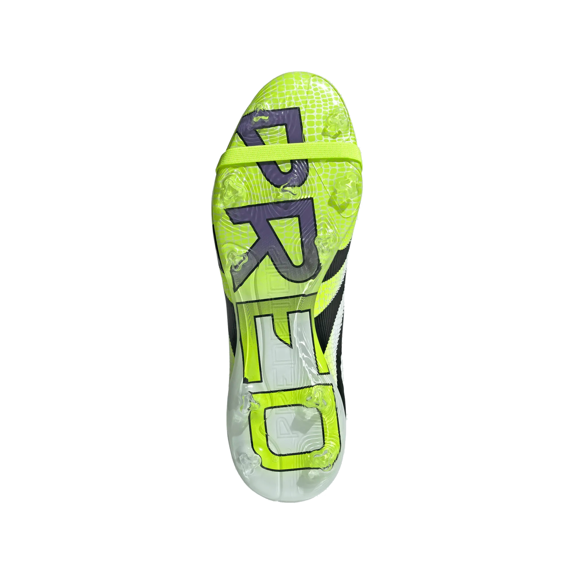 adidas Predator Pro FT FG Soccer Cleats (White/Lucid Lemon)