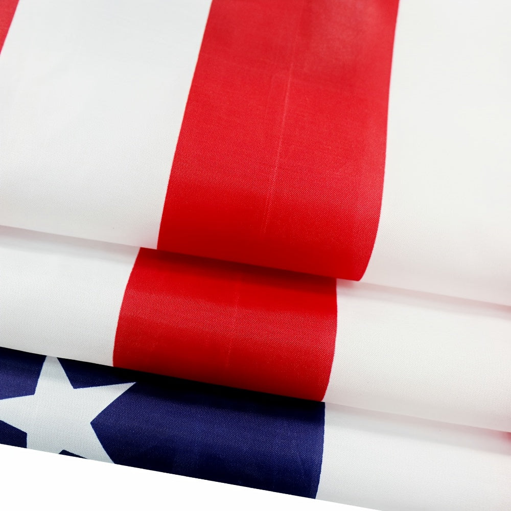 Durable American Flag Outdoor All Weather Polyester Brass Grommets