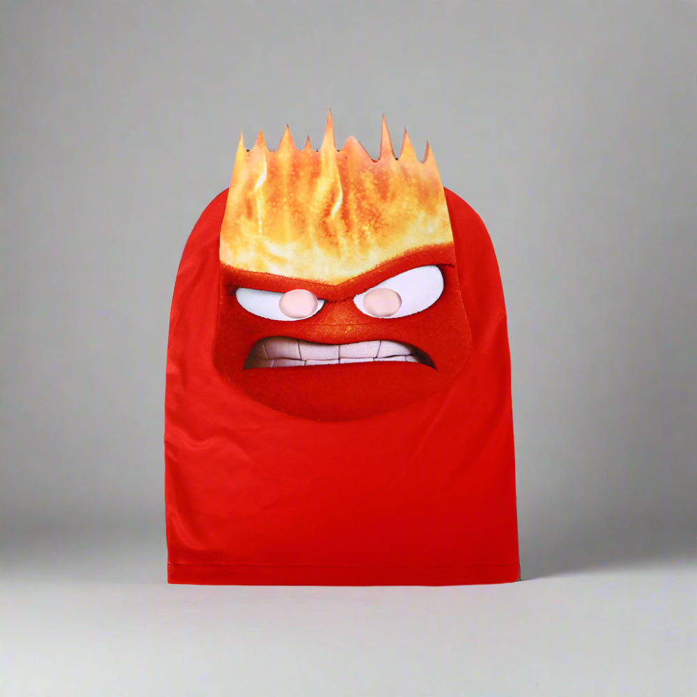 Halloween Cosplay Anger Jumpsuit Costume Gloves Tie Polyester Spandex