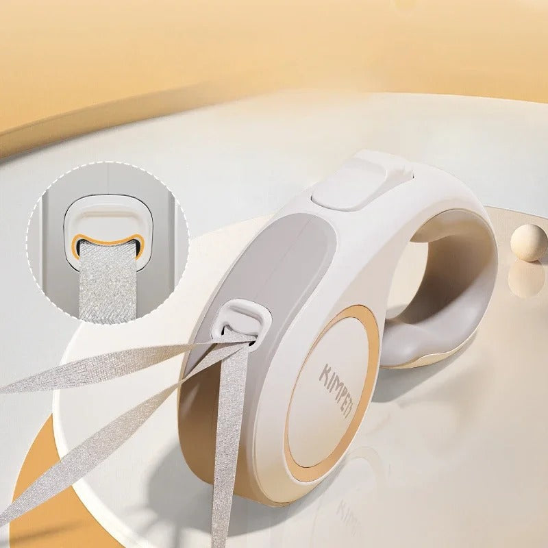 Dog Lead with Retractable Soft Grip Handle