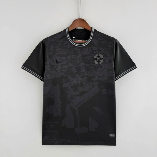 Brazil Black Jersey - Limited Edition Front View showcasing the unique design