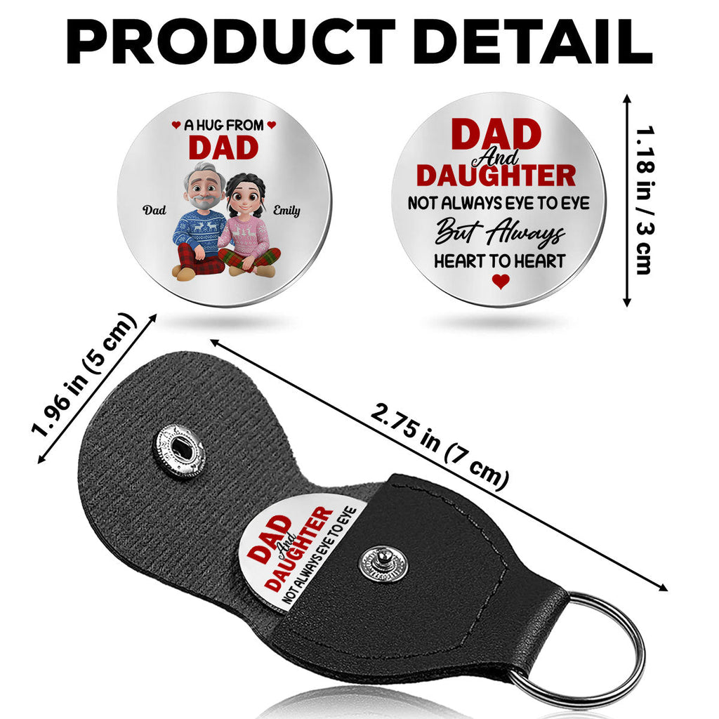 A Hug From My Dad - Personalized Custom Pocket Hug