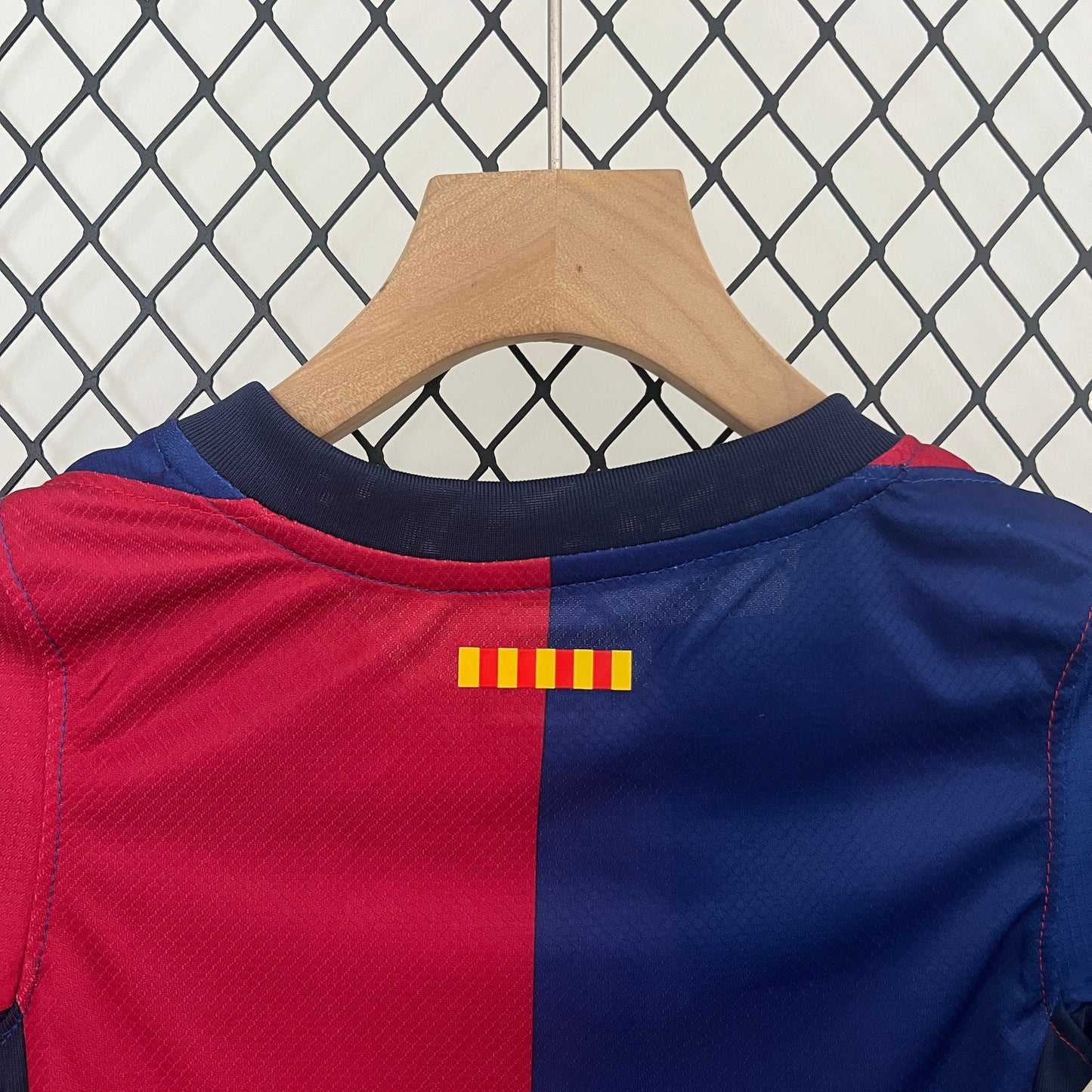 FC Barcelona 24/25 Kids Jersey - Classic Red and Blue Design