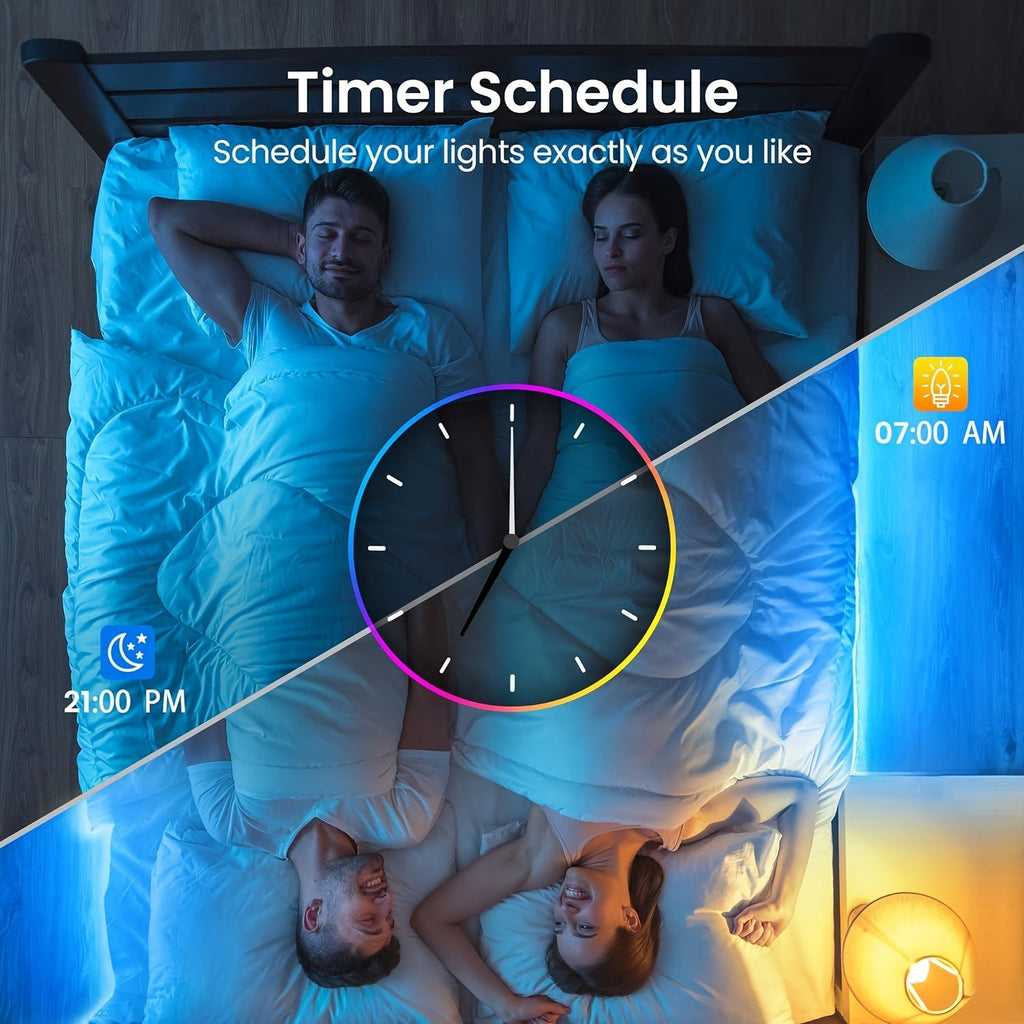 LED Strip Lights Colour Changing with App Control