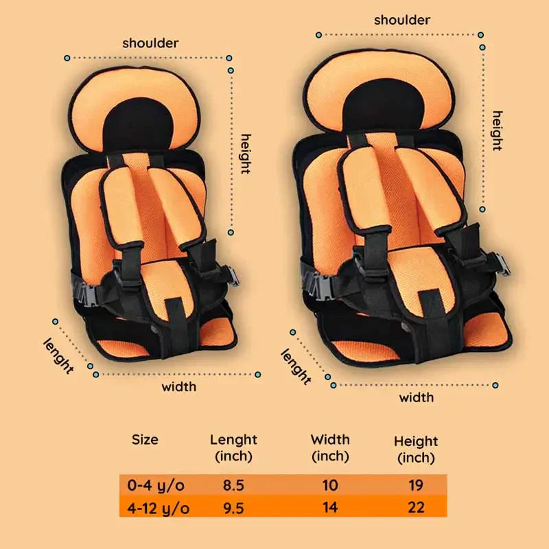 Travel Car Seat Portable Toddler Booster Safety Best Compact Harness Foldable