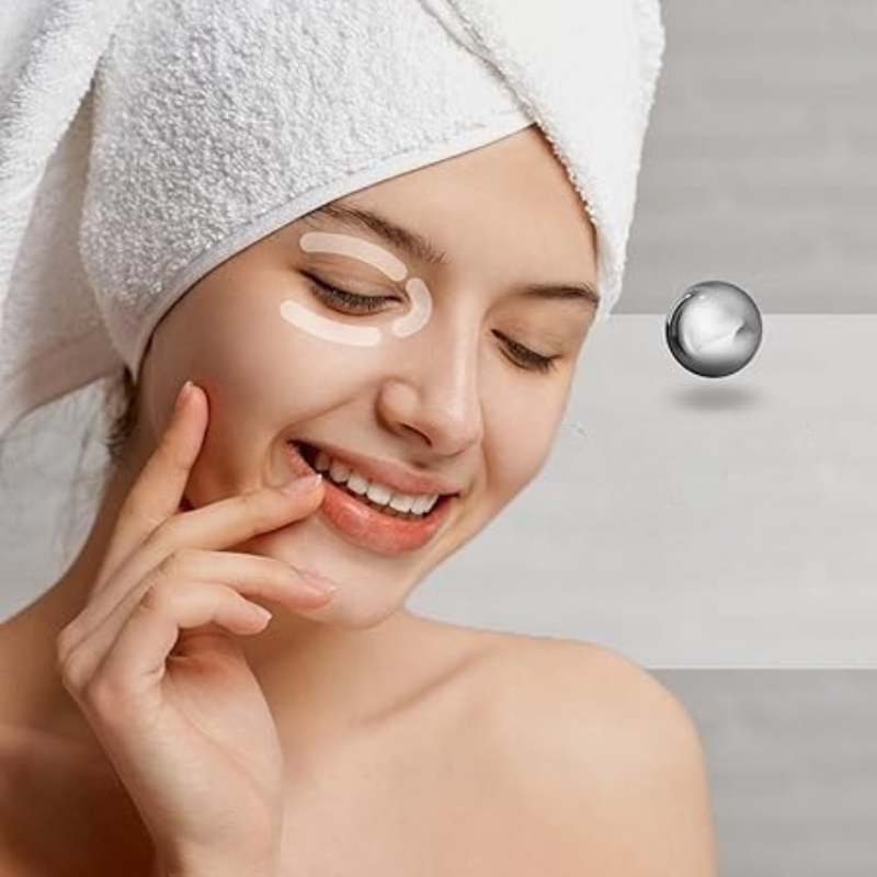 Facial Roller Stainless Steel Puffiness Massager