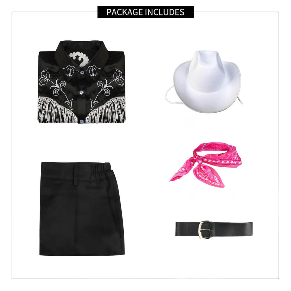 Couples Halloween Costume Cowboy Cowgirl Western Set