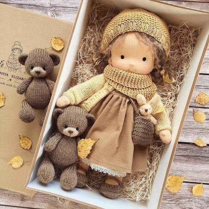 Dolls Handmade Cotton Soft Toy Gift Set