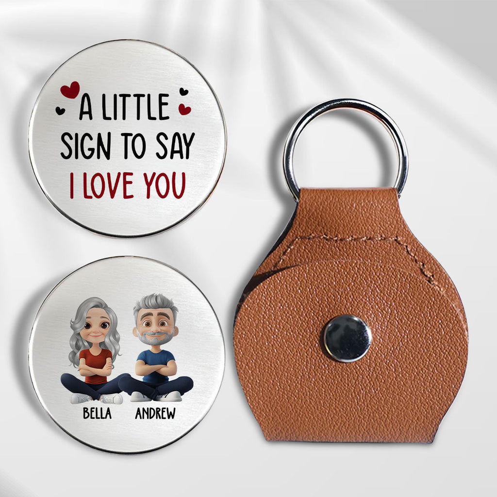 A Little Sign For You - Personalized Custom Pocket Hug