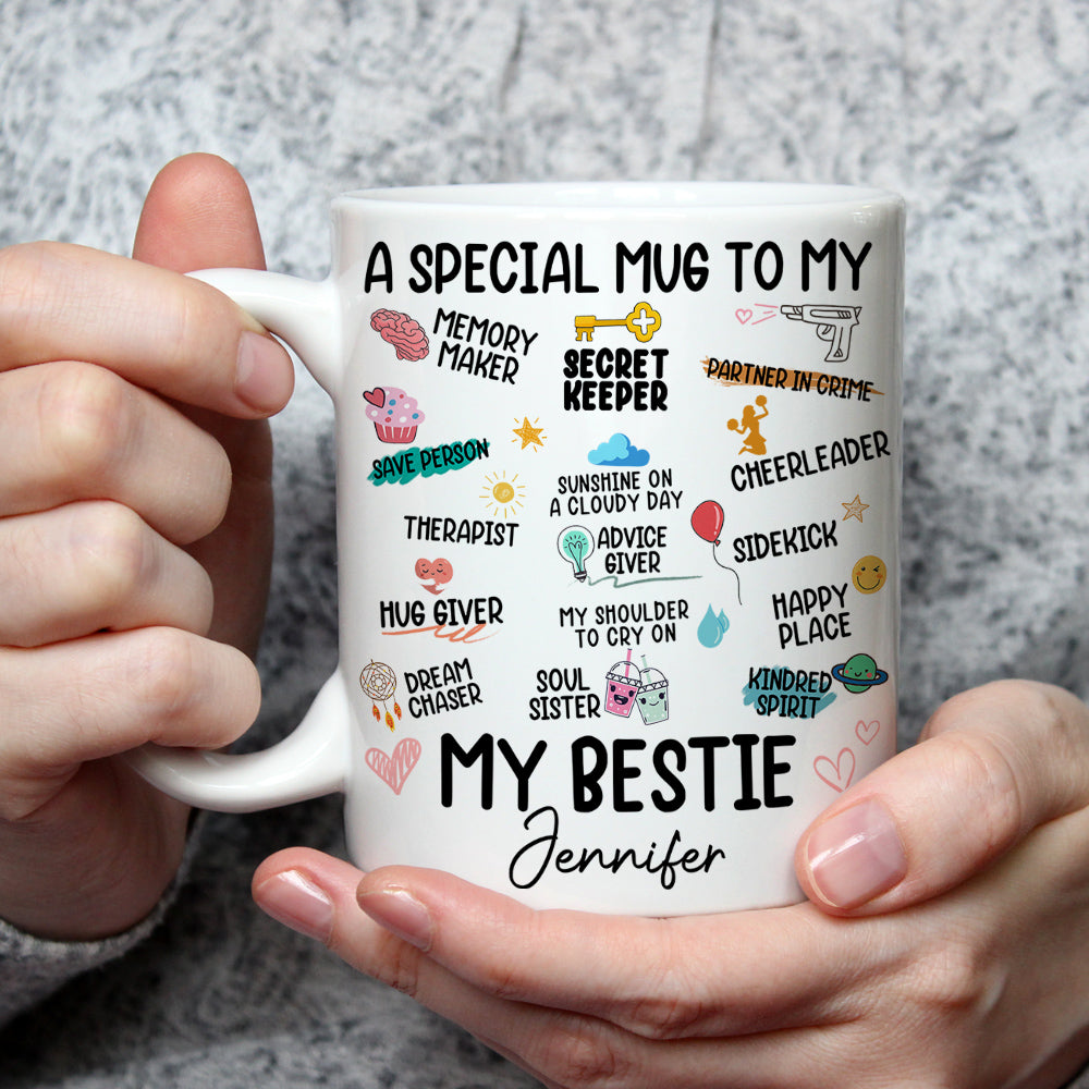 A Special Mug To My Love - Personalized Custom Coffee Mug