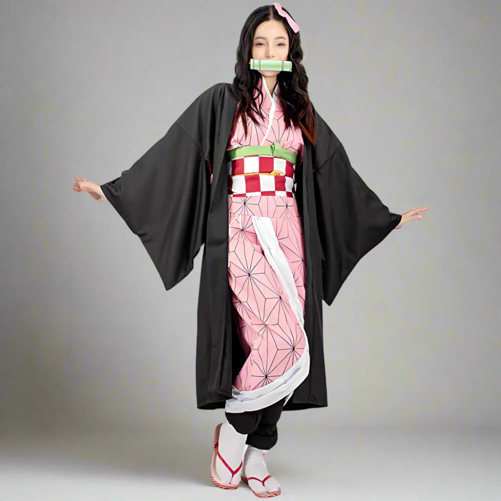 Anime Kimono Cosplay Halloween Costume Set